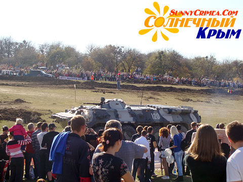 Выступление спецназа