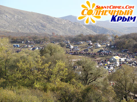 Вид на гоночную трассу