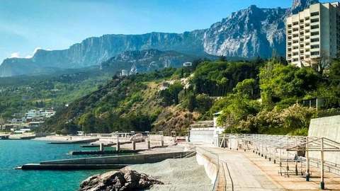 Пляж отделения «Морской прибой»