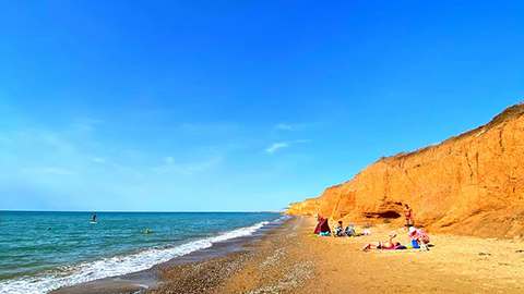 Ближайший «дикий» пляж к гостевому дому
