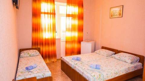 3-местный номер «Делюкс» с видом на море (корпус 2)