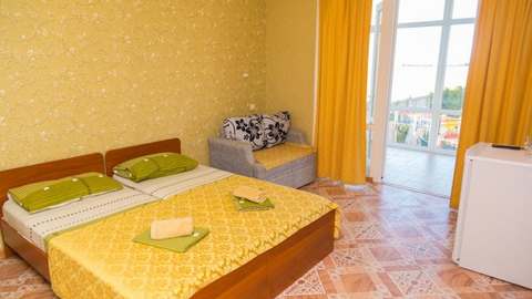 3-местный номер «Делюкс» с видом на море (корпус 3)