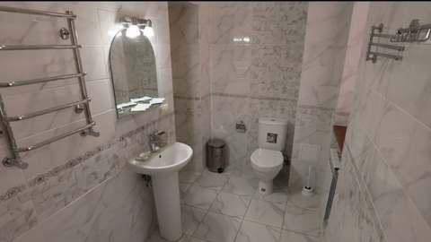 Санузел в 2-комнатном номере «Стандарт Улучшенный», корпус № 1