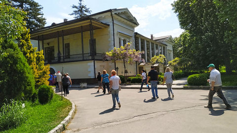 Загородный дом (путевой дворец) Михаила Воронцова в Симферополе