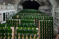 Голицынские подвалы завода шампанских вин "Новый Свет"