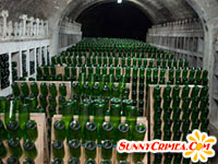 Подвалы завода шампанских вин "Новый Свет"